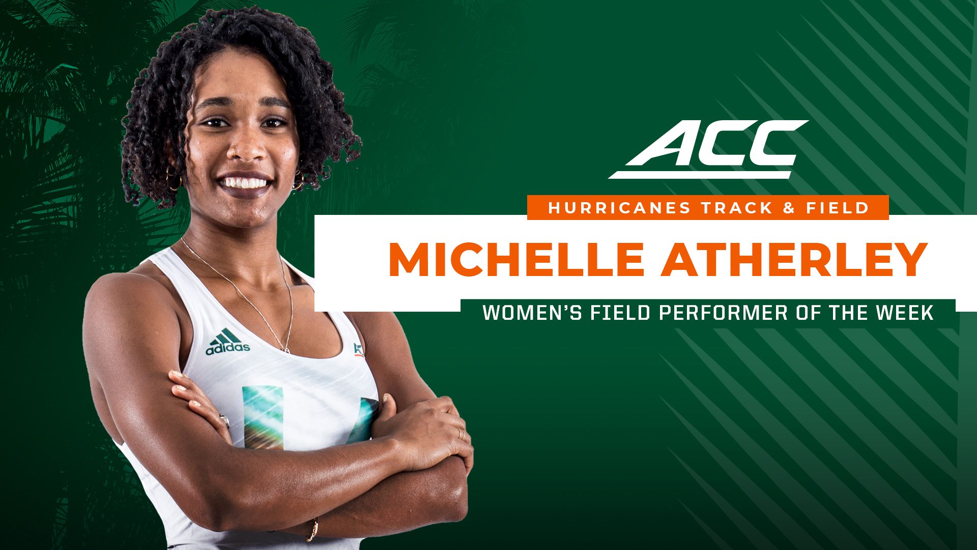 Atherley Earns Second ACC Performer of Week Honor
