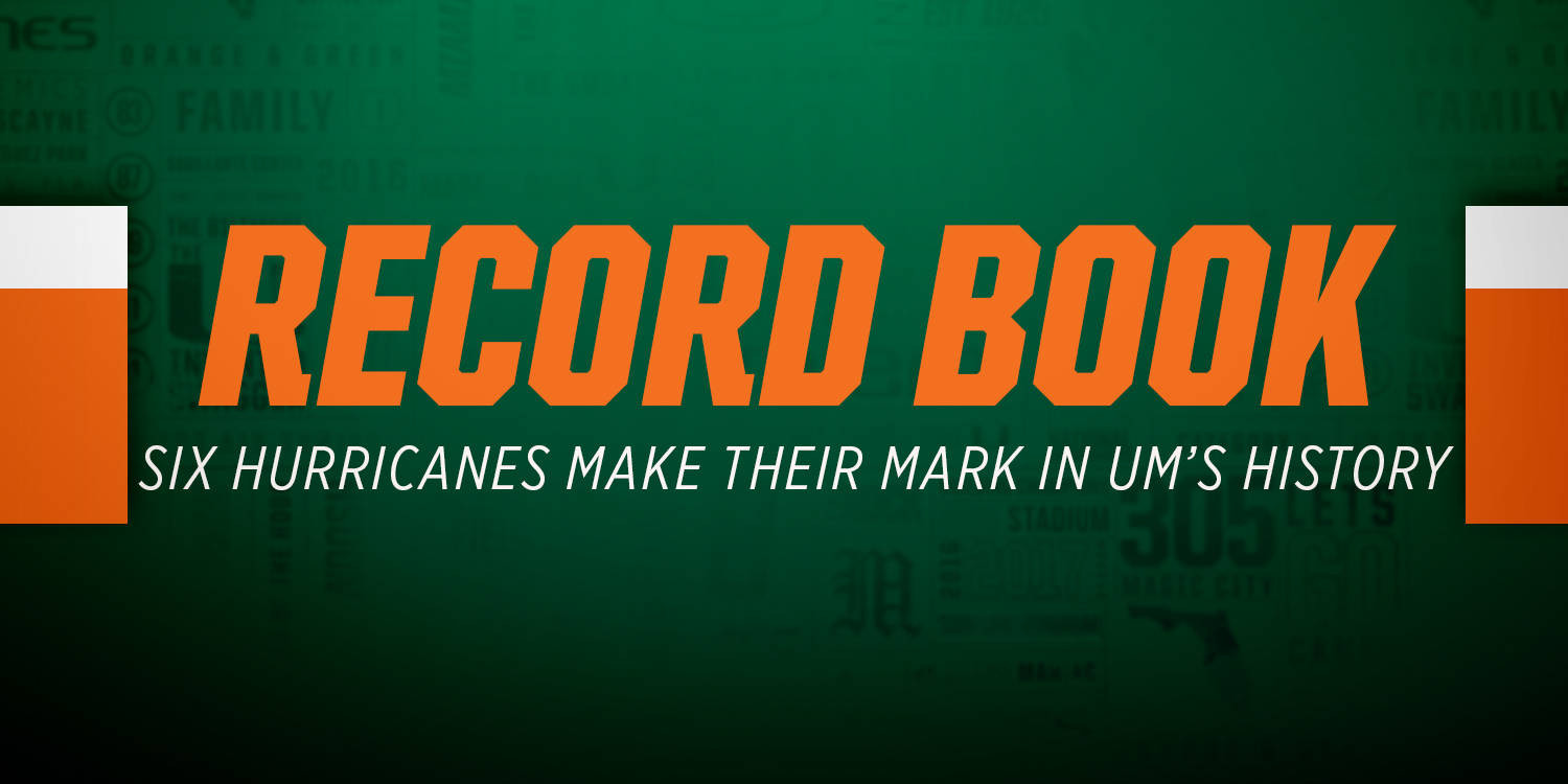 Updating Miami's Record Book