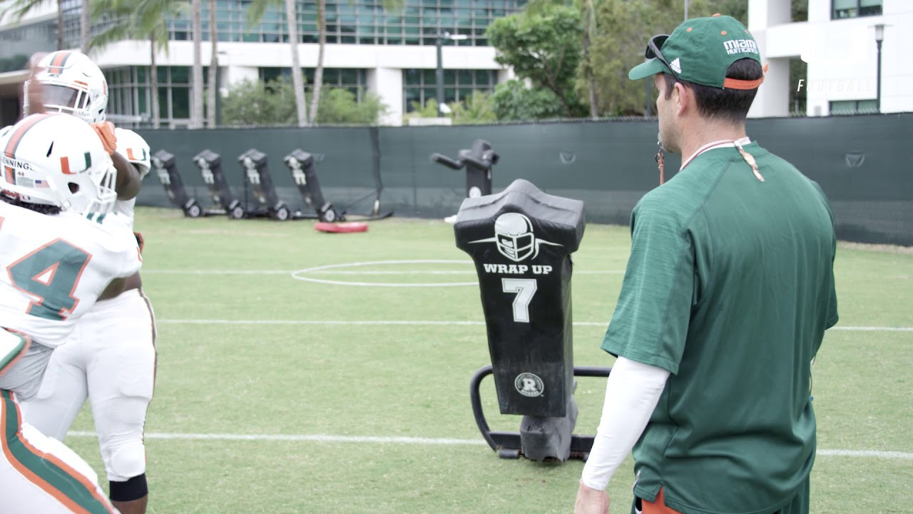 2018 Spring Ball | Day Five | Coach Manny Diaz Mic'd Up