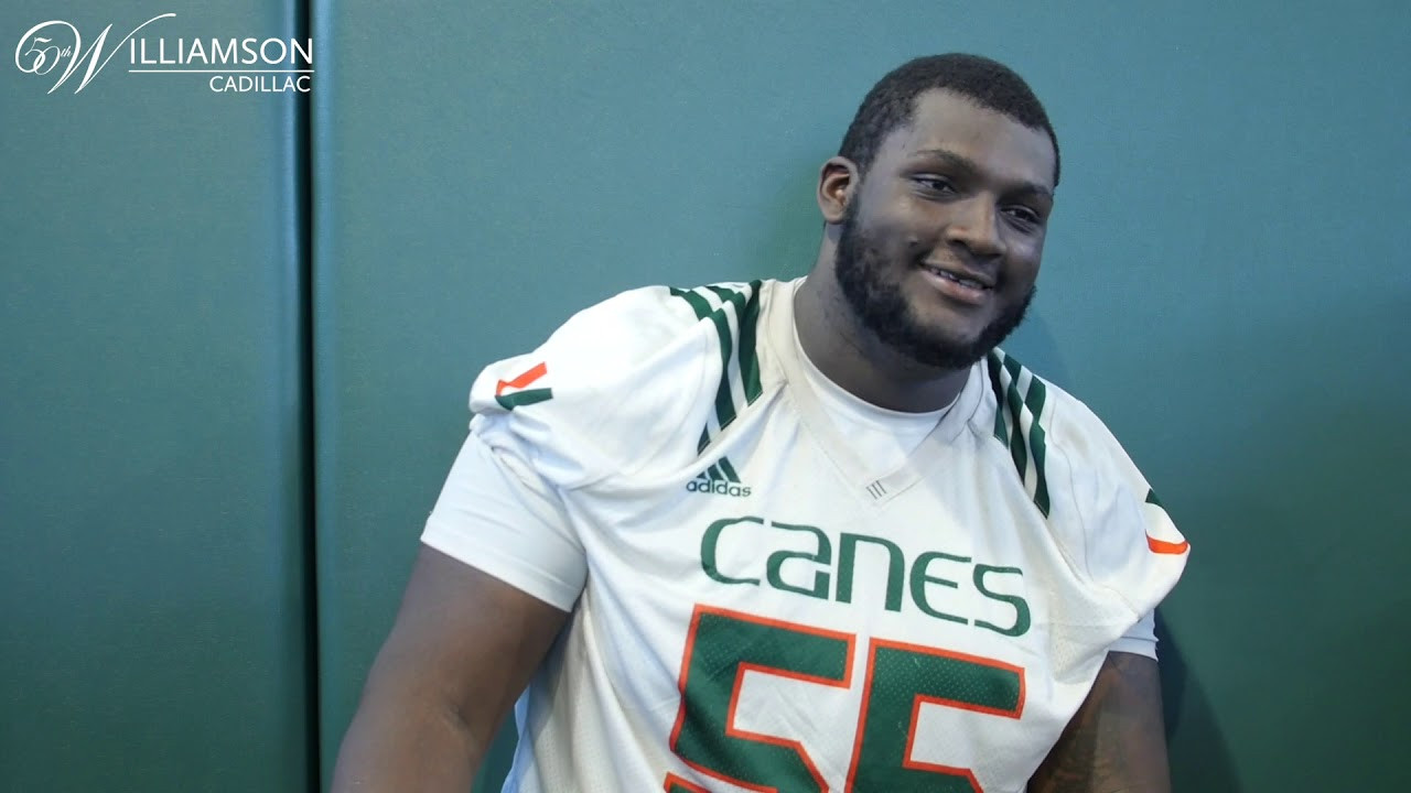 Navaughn Donaldson | Post Practice Presser | 4.16.19