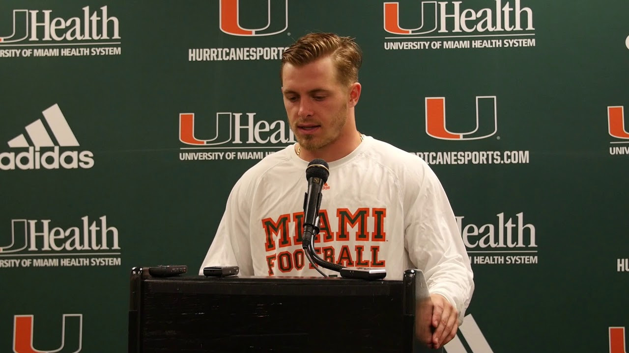 Braxton Berrios | Post Game Presser vs. Pitt | 11.24.17