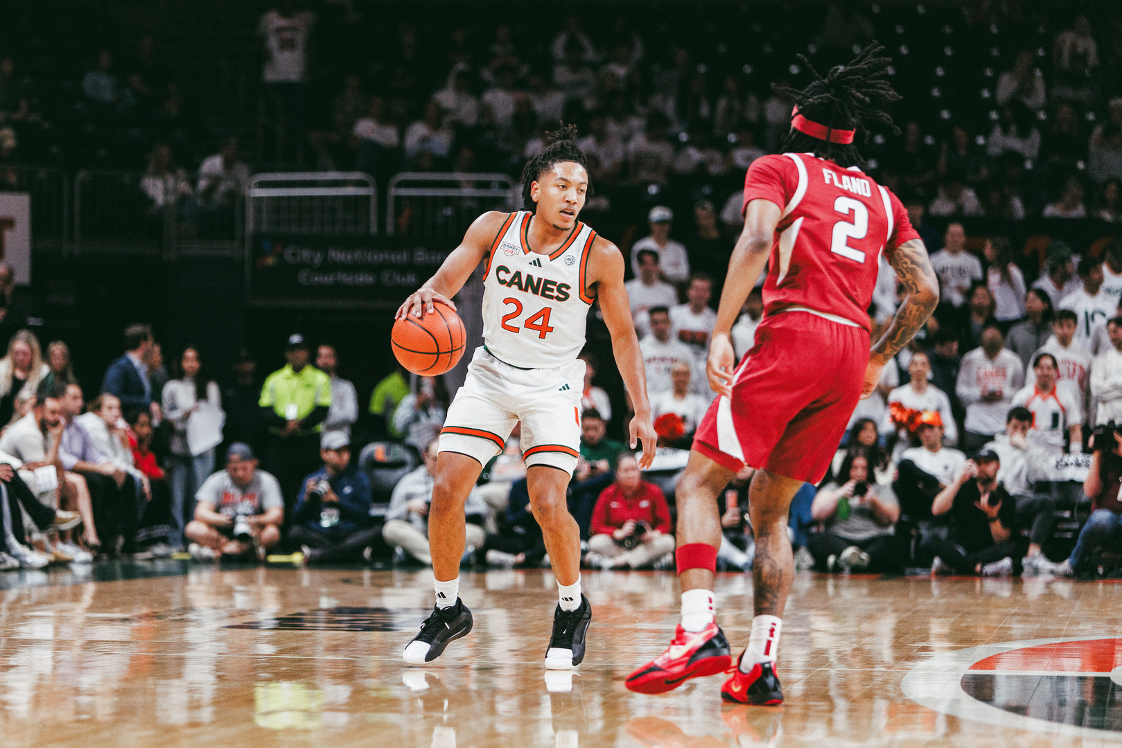 Miami Falls Short of Arkansas, 76-73