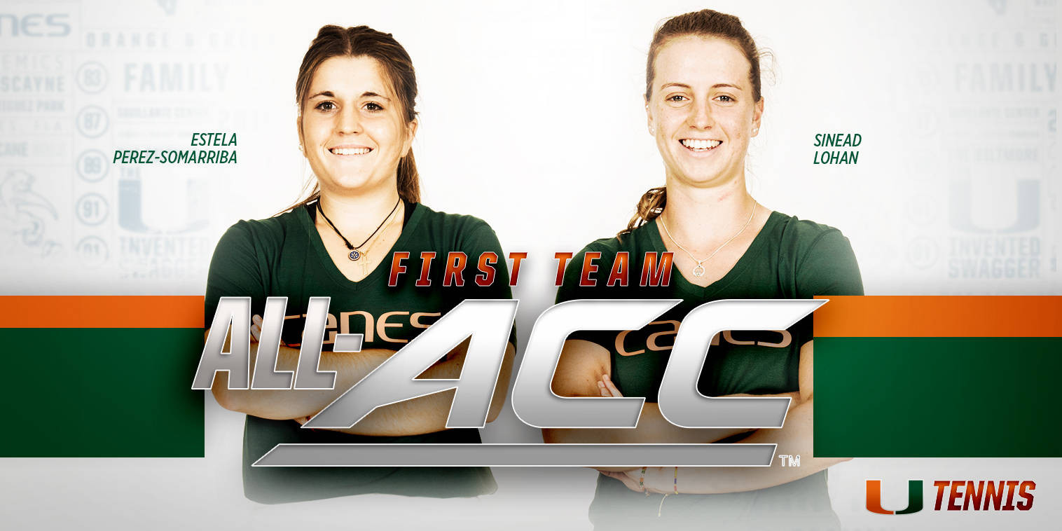 Lohan and Perez-Somarriba Named First Team All-ACC