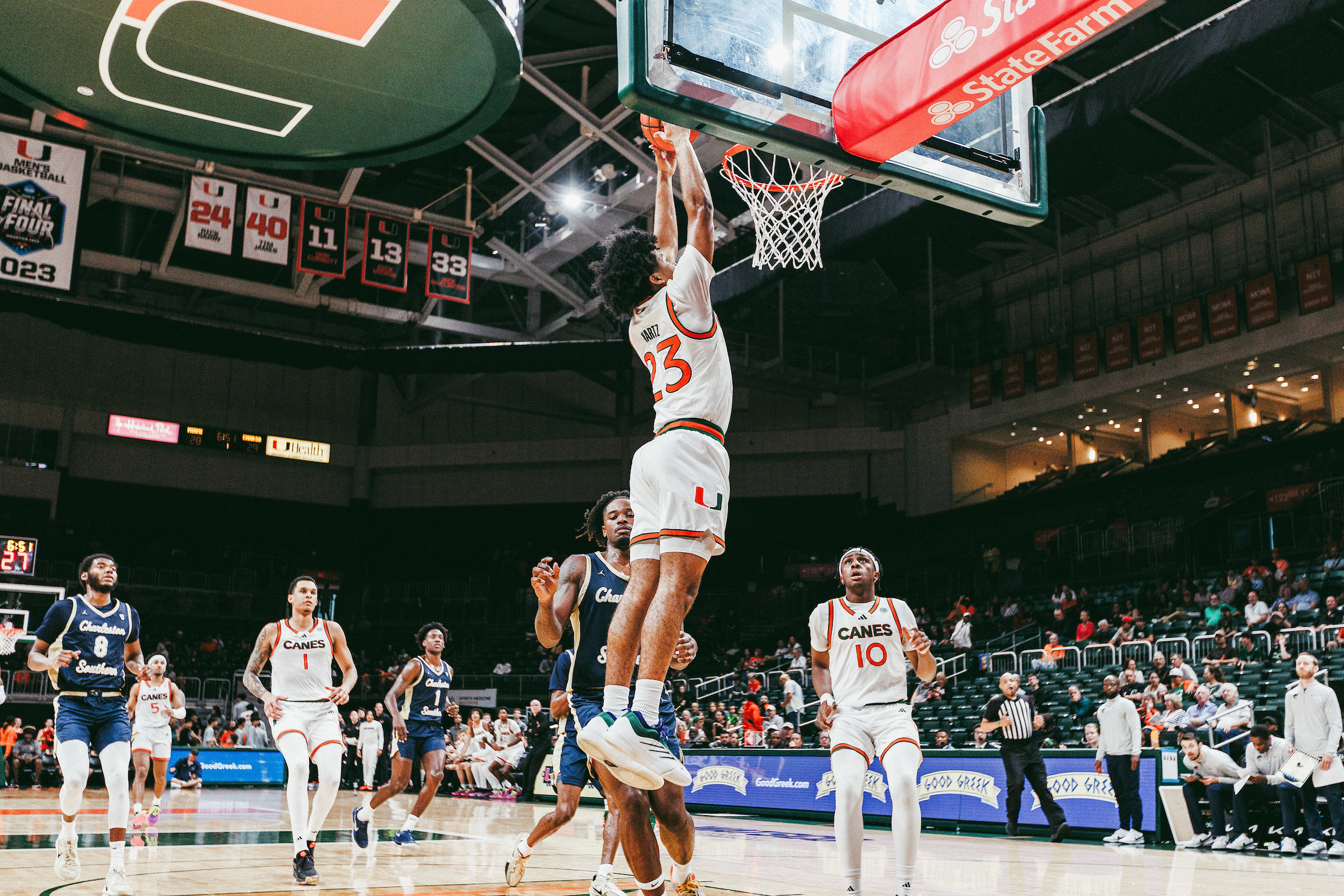 Miami Falls to Charleston Southern – University of Miami Athletics