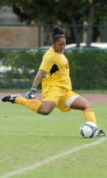Alonzo Ties Shutout Record in 2-0 win Over Ole Miss