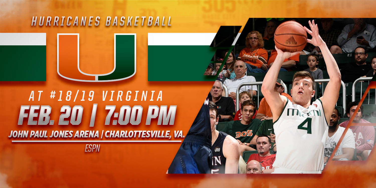 Game Day: Miami at Virginia - Feb. 20