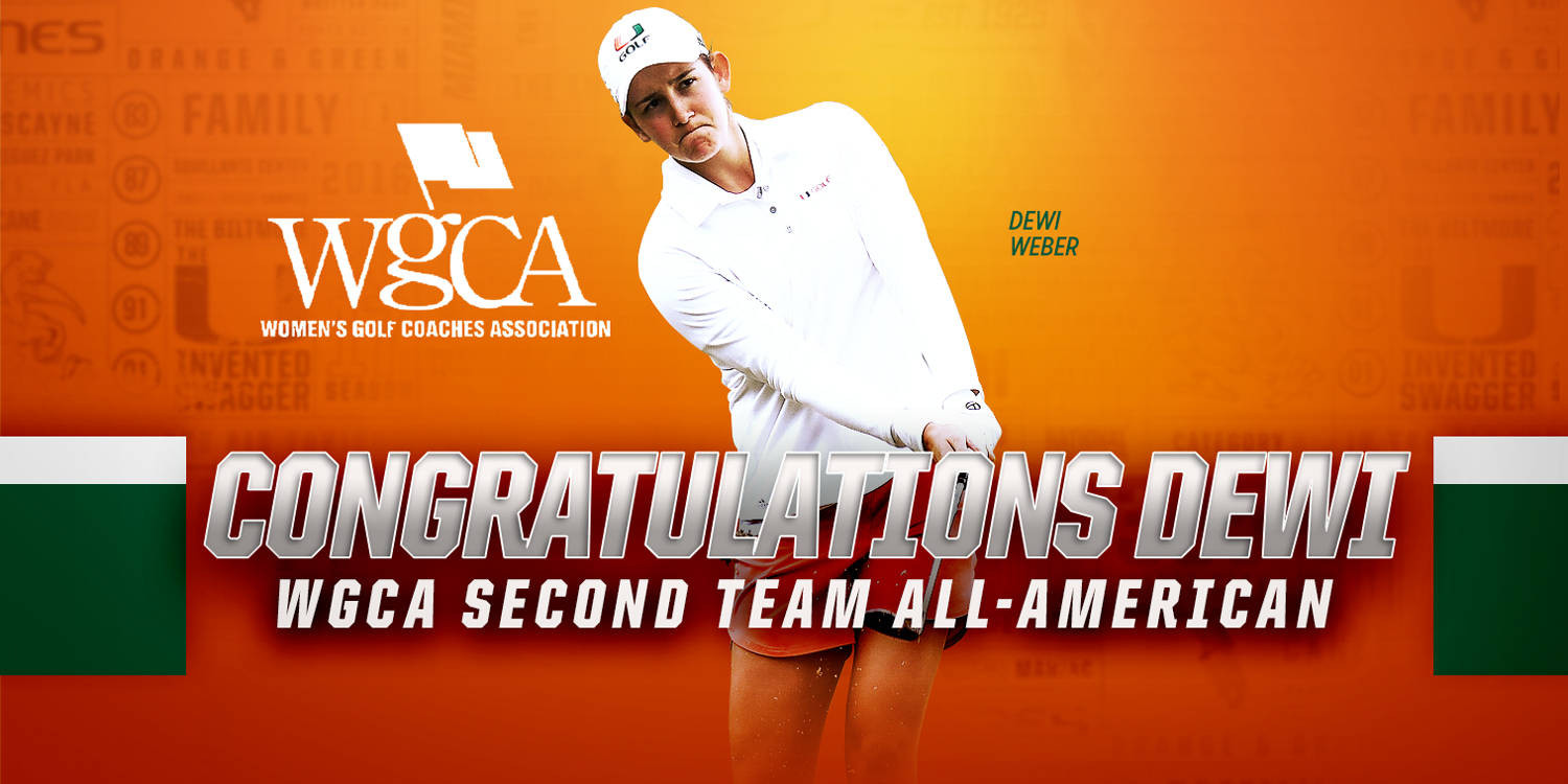 Weber Earns Second Team WGCA All-America Honors