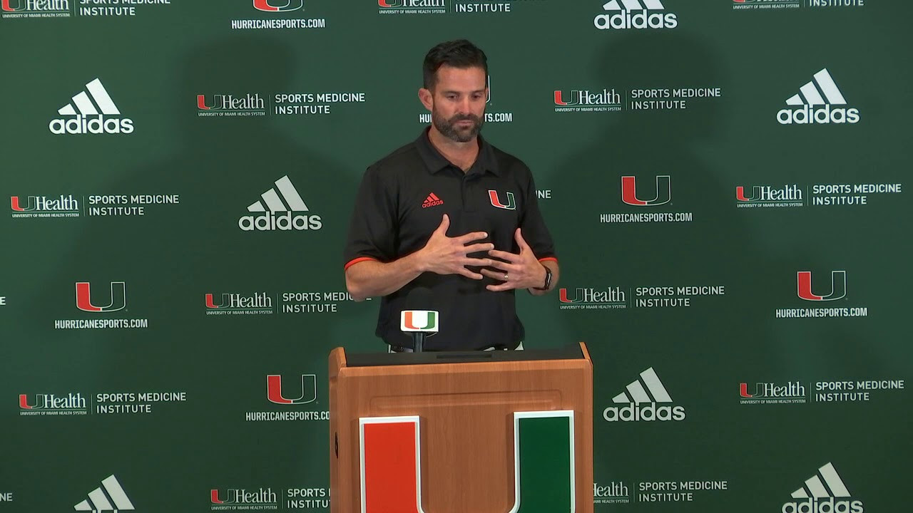 Manny Diaz | Press Conference | 11.25.19