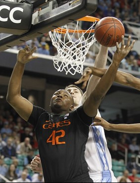 Miami vs. North Carolina - 2011 ACC Tournament - March 11, 2011