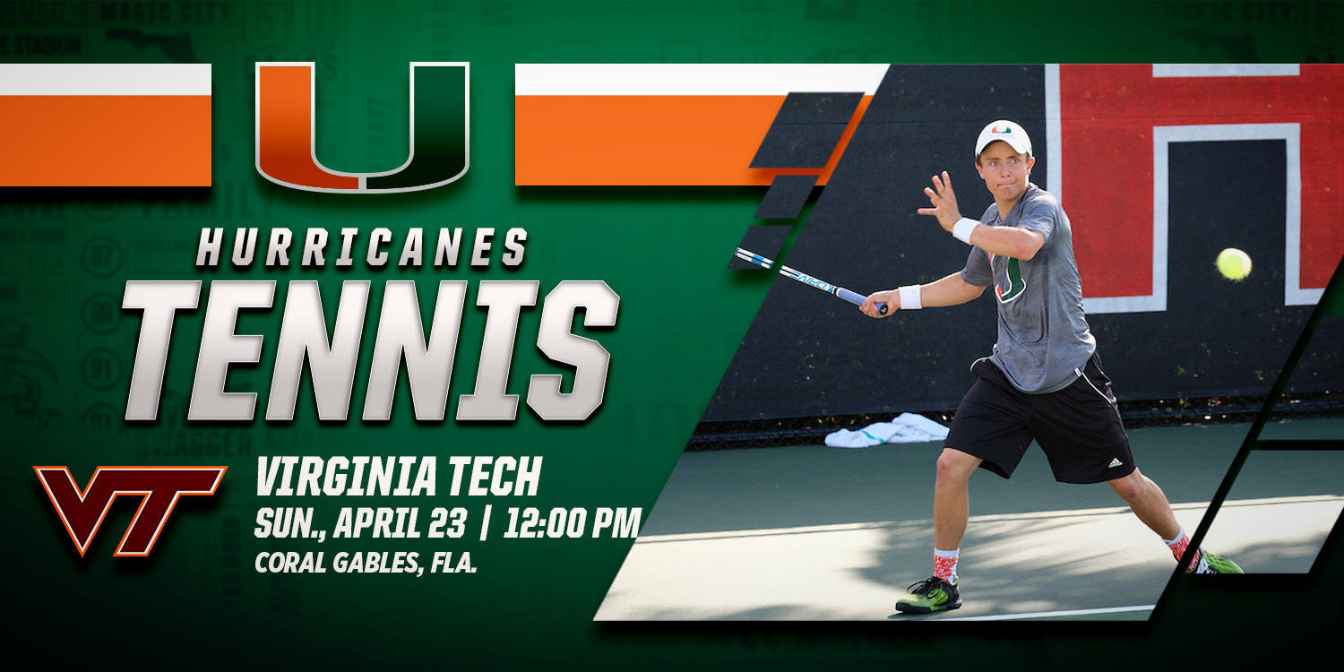 Miami Hosts Virginia Tech in Season Finale