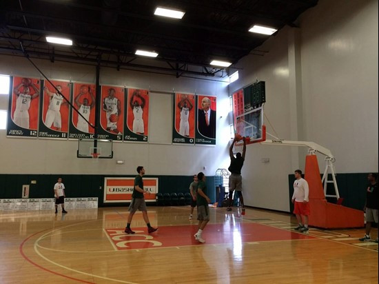 Canes Hoops Practice 5-26