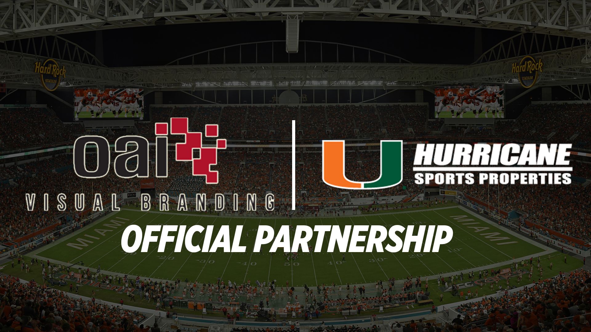 Miami Athletics Announces Two-Year Partnership With OAI Visual Branding
