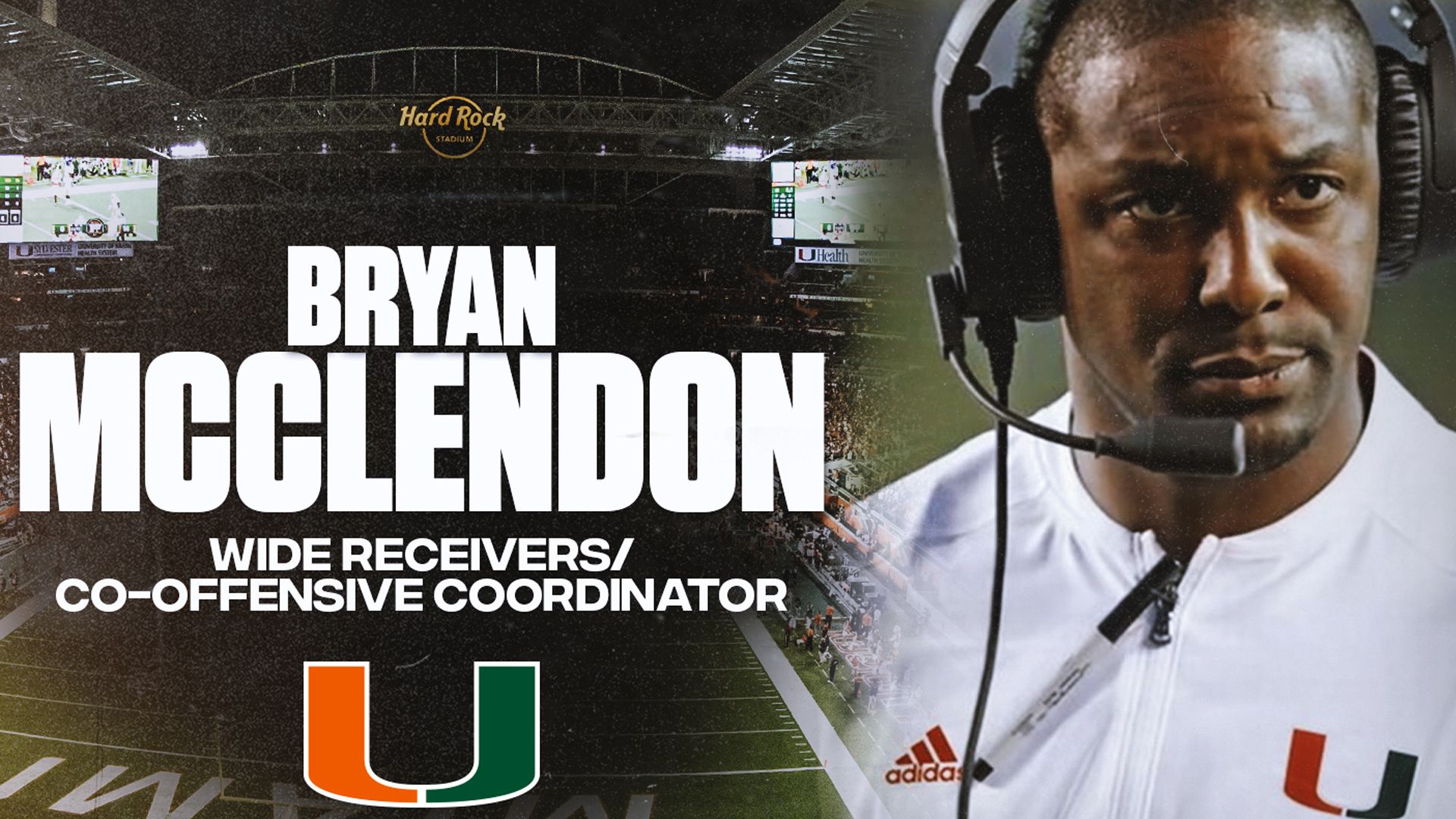McClendon Named Wide Receivers Coach, Co-Offensive Coordinator
