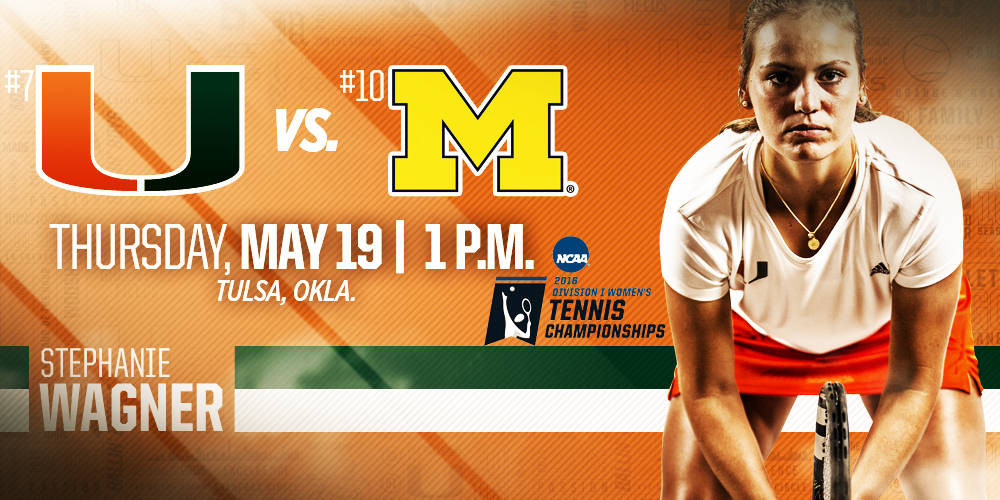 @CanesWTennis to Face No. 10 Michigan in Sweet 16