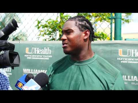 Tyriq McCord | Post Practice | 9.15.15