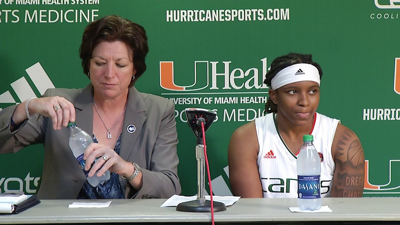 Katie Meier and Mykea Gray | Post Game Presser vs. Bethune-Cookman | 12.28.17