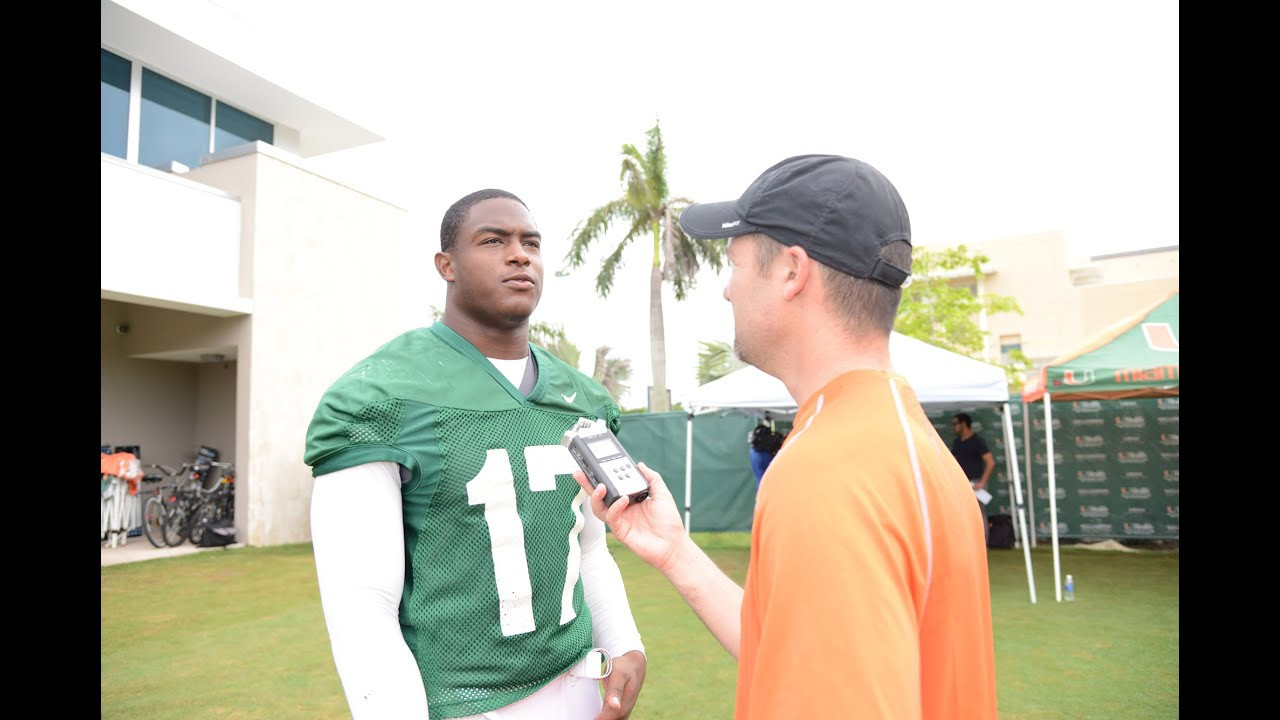 Tyriq McCord - #CanesCamp Day 6 (Aug. 10)