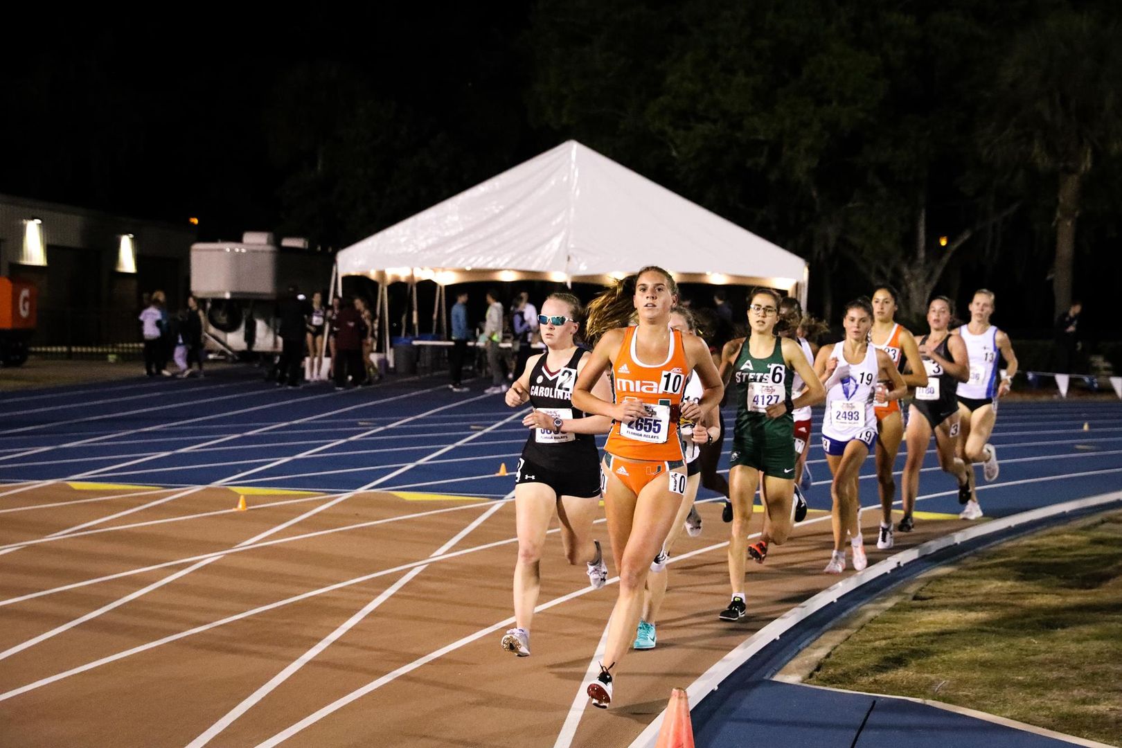 Canes Set Personal-Best Times at Florida Relays