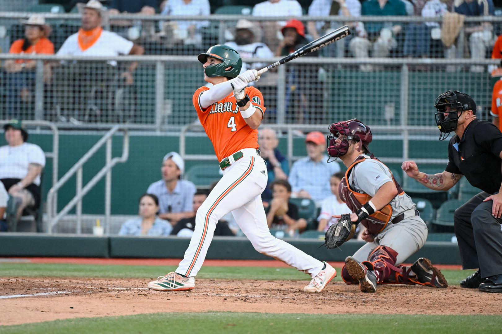 Ogden, Cuvet Lead Hurricanes Past Hokies, 8-6