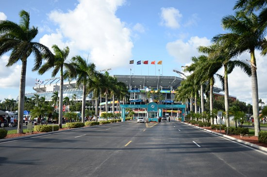 The University of Miami Hurricanes took on the Duke Blue Devils at Sun Life Stadium on September 27, 2014. Photo by Matthew Murphy/SPN
