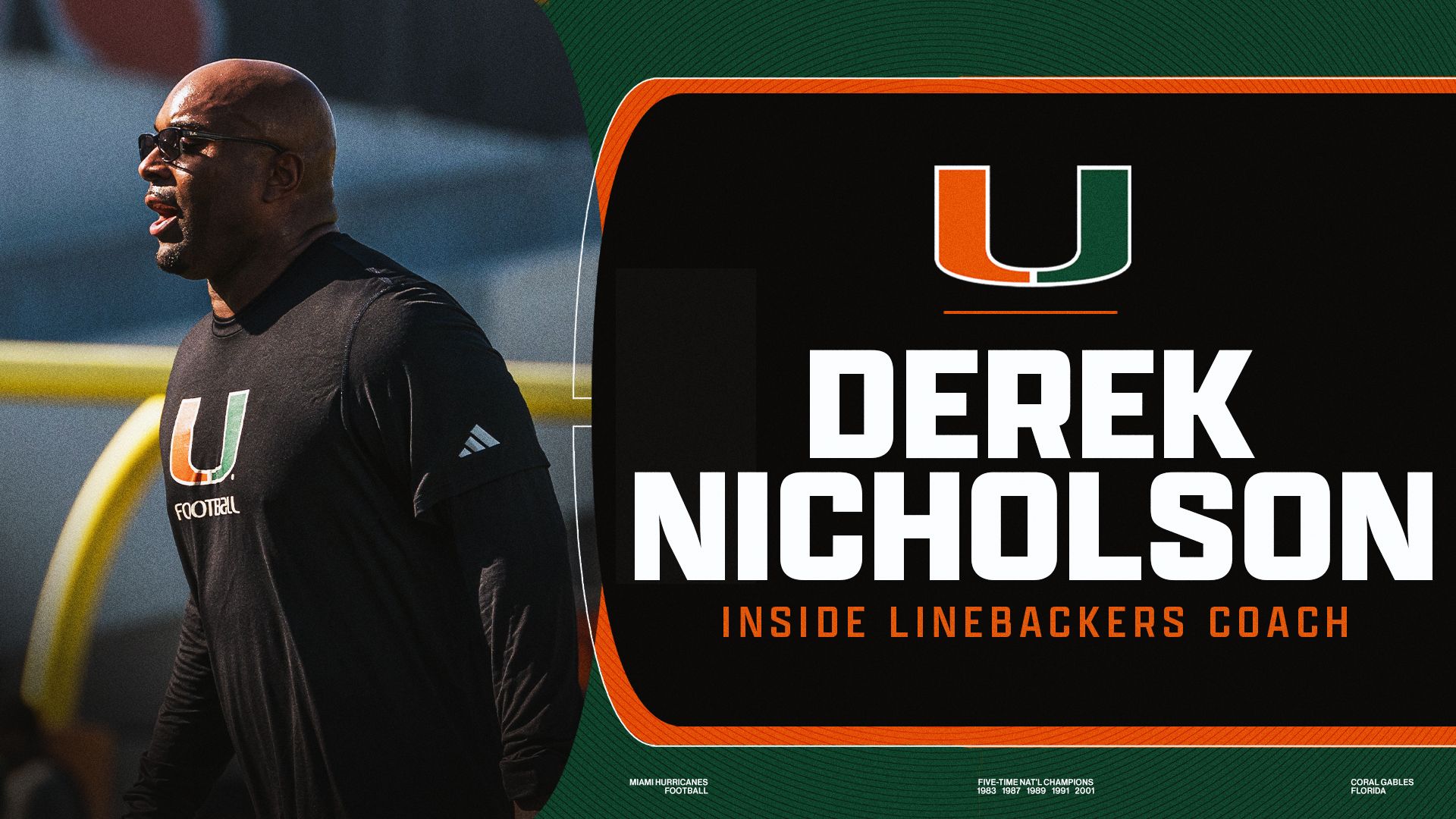 Nicholson Signs On As Inside Linebackers Coach