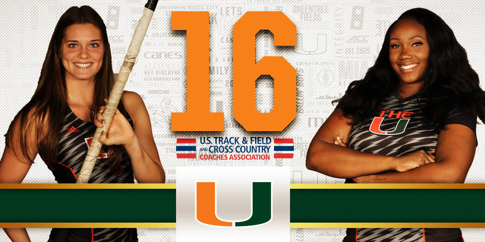 @CanesTrack Ranked No. 16 by USTFCCCA