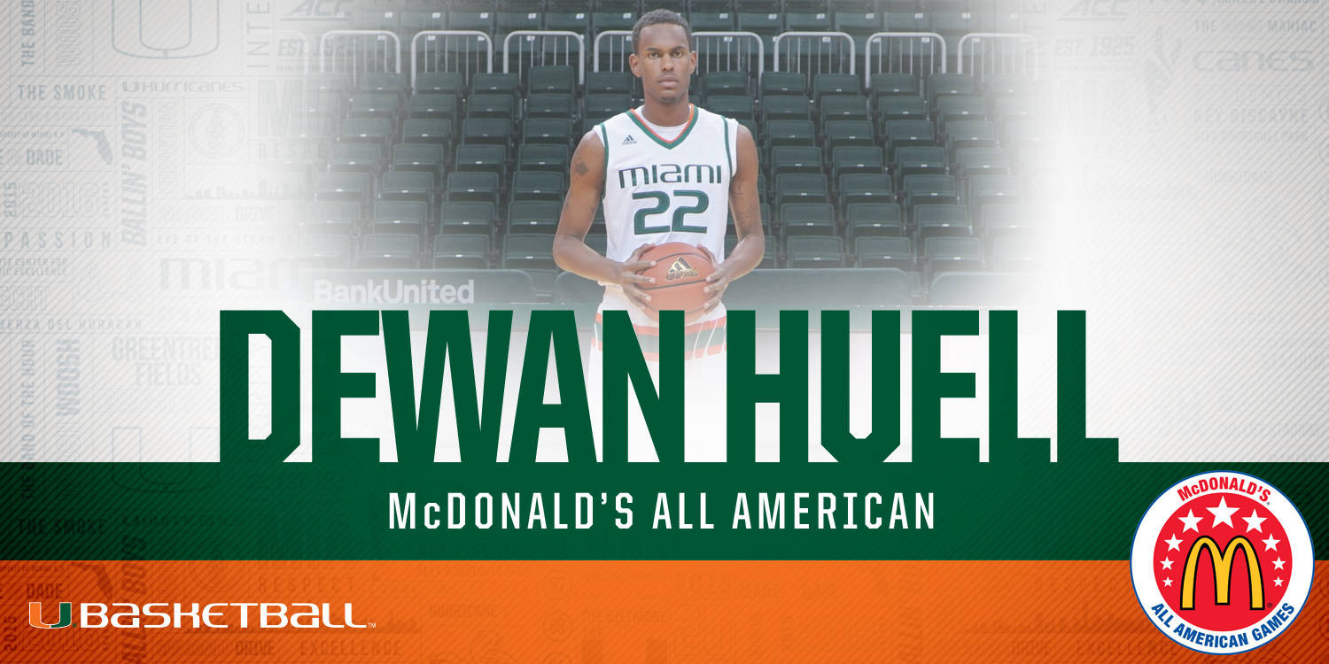 Huell Named a 2016 McDonald's All-American