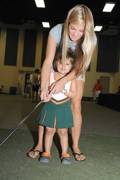 Canes Carnivale at the Bank United  Center-Fieldhouse on August 28, 2010 was the first annual event where fans, players and coaches could meet and...