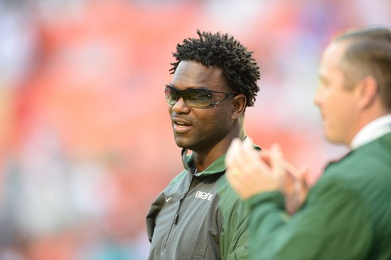 University of Miami legend Edgerrin James Photo by Steven Murphy