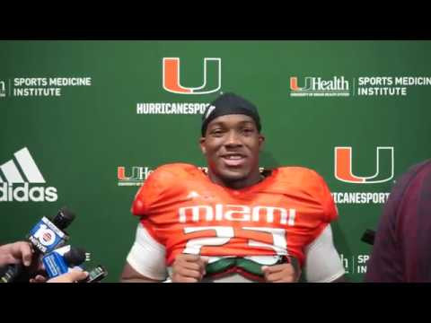 Cam'ron Harris | Post Practice Media | 7.28.19