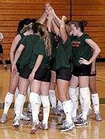 UM Volleyball Prepares for Season-Opener with Orange and Green Scrimmage