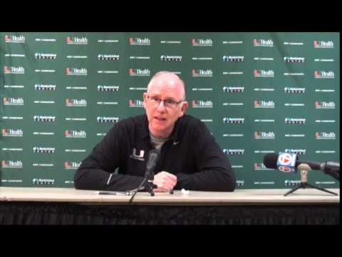 Coach L Talks Pregame Versus Wake Forest and Boston College (Feb. 9)