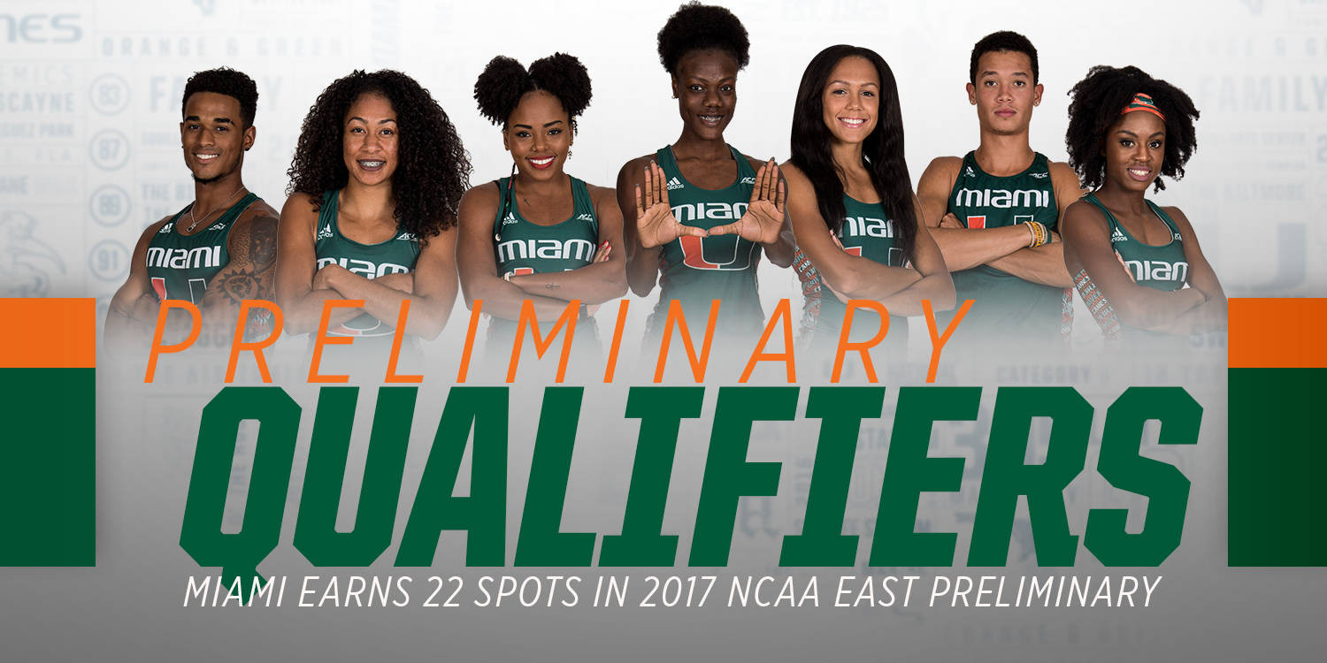 Miami Track Earns 22 Entries to NCAA East Preliminary