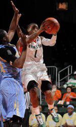 Miami's Riquna Williams Named ACC Player of the Week
