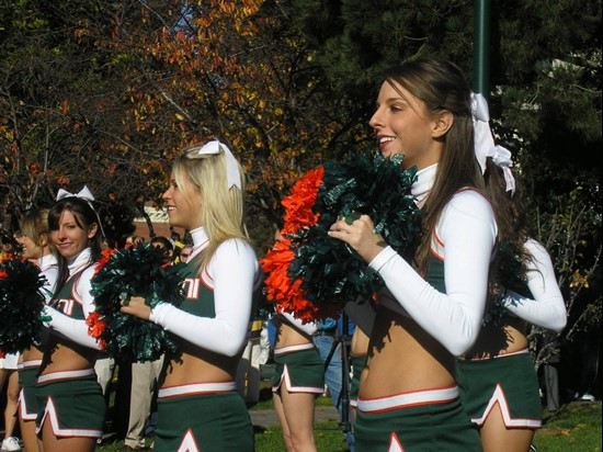 Emerald Bowl pep rally