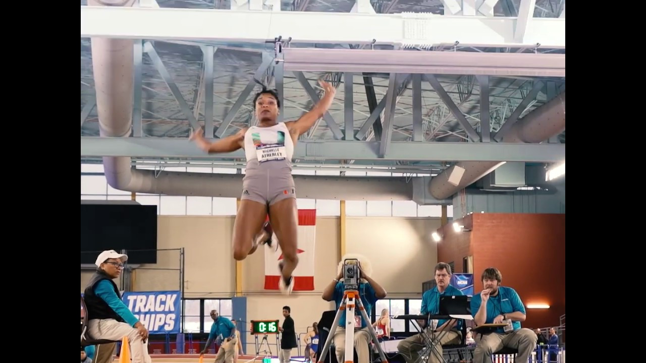 Michelle Atherley finished 3rd in Long Jump at NCAAs