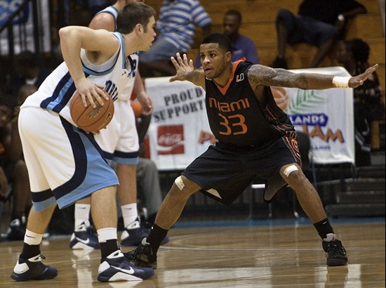 Jack McClinton covers Devin Ginty.