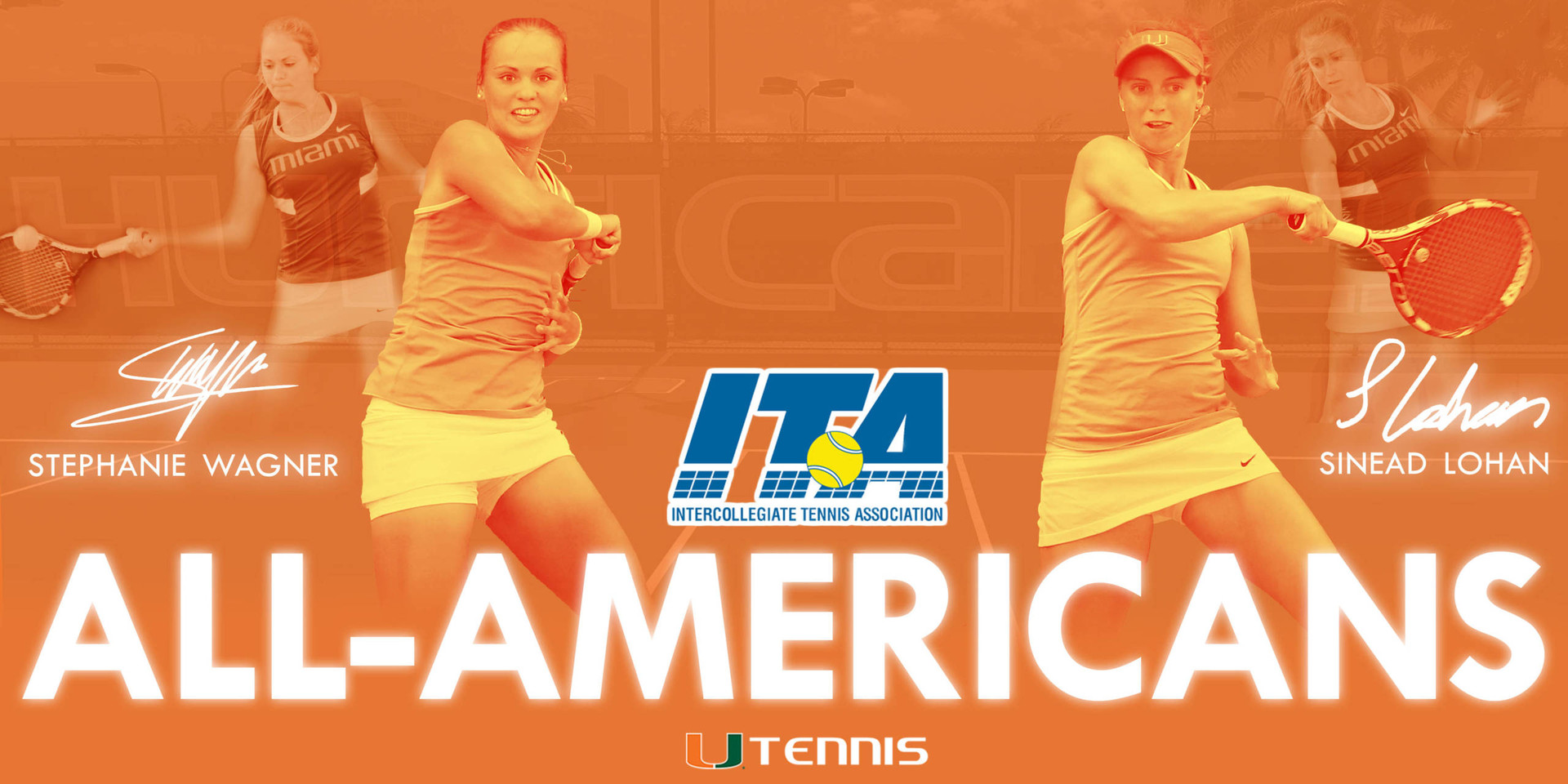 Wagner and Lohan Named ITA All-Americans