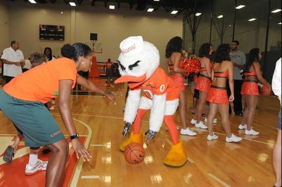 Canes Carnivale at the Bank United Center-Fieldhouse on August 28, 2010 was the first annual event where fans, players and coaches could meet and...