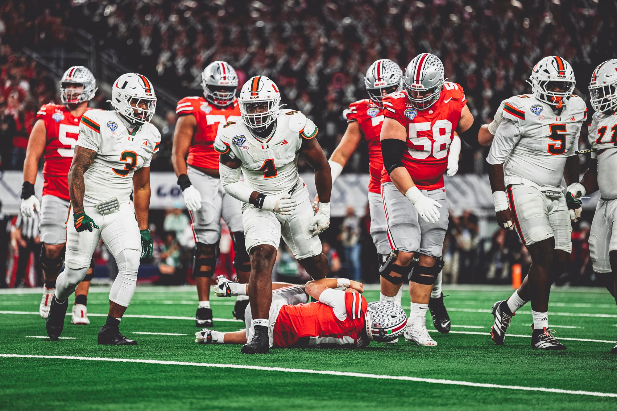 Canes Defeat Buckeyes, Advance to CFP Semis – University of Miami Athletics