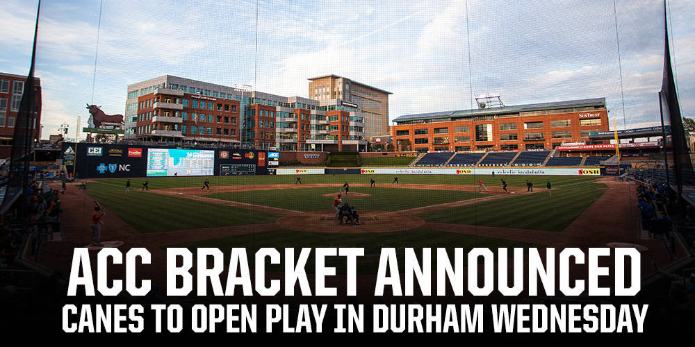 2016 ACC Championship Bracket Announced