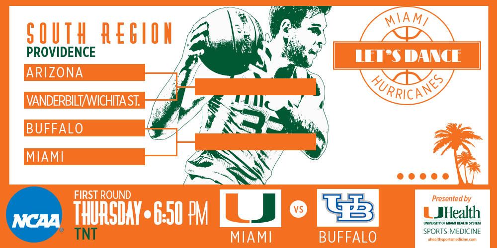 @CanesHoops Earns No. 3 Seed in NCAA Tournament
