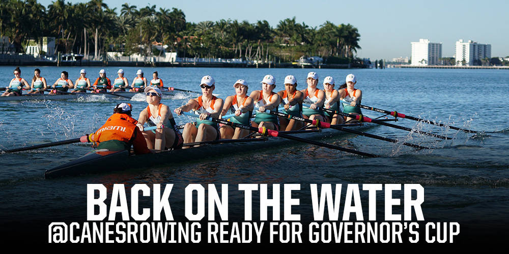 @CanesRowing Ready for Governor's Cup