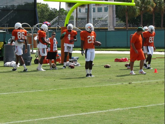 8/13/10 - Training Camp: Afternoon Practice