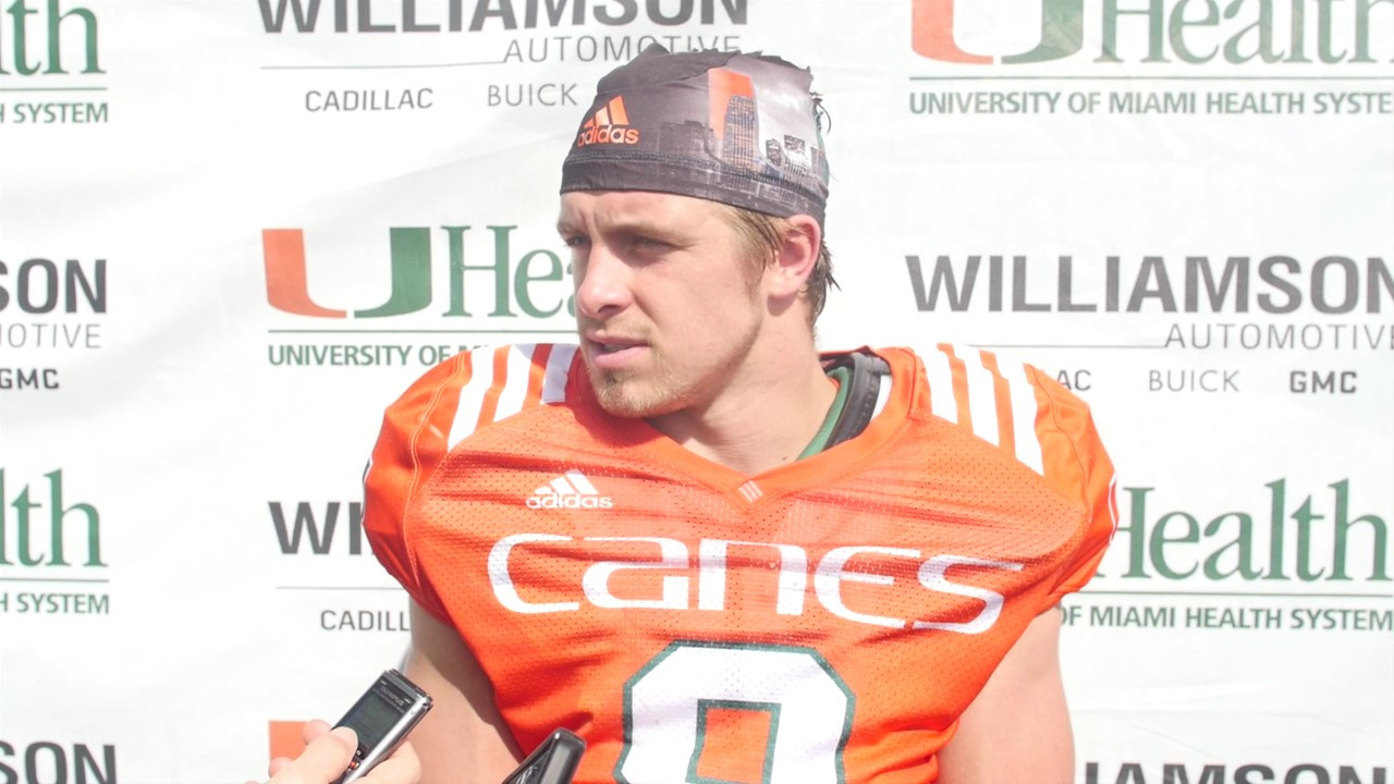 Braxton Berrios | Post Practice | 11.2.16