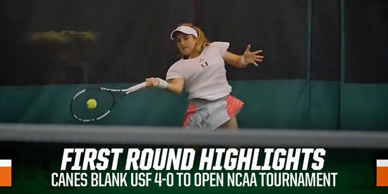 Women&#39;s Tennis Highlight | NCAA Round One | 5.13.2017