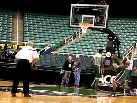 Miami Shootaround - Greensboro Coliseum