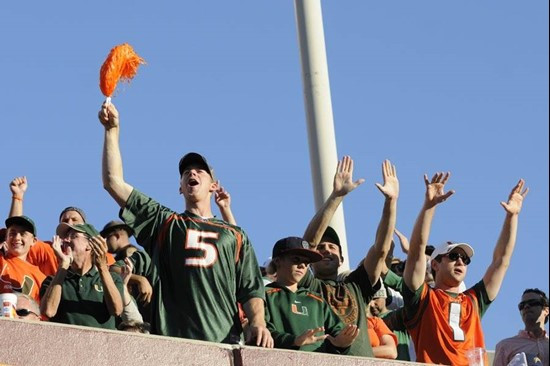 Canes fans - 2011 Miami Hurricanes Football @ Virginia Tech