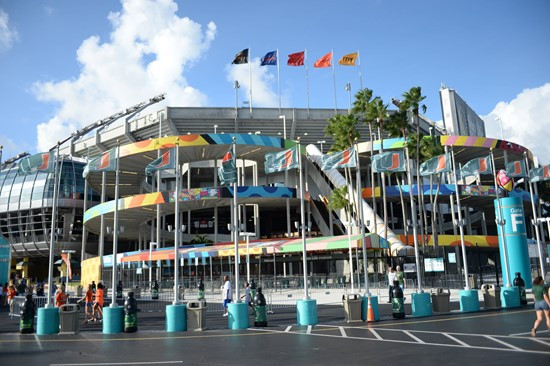 The University of Miami Hurricanes took on the Duke Blue Devils at Sun Life Stadium on September 27, 2014. Photo by Matthew Murphy/SPN