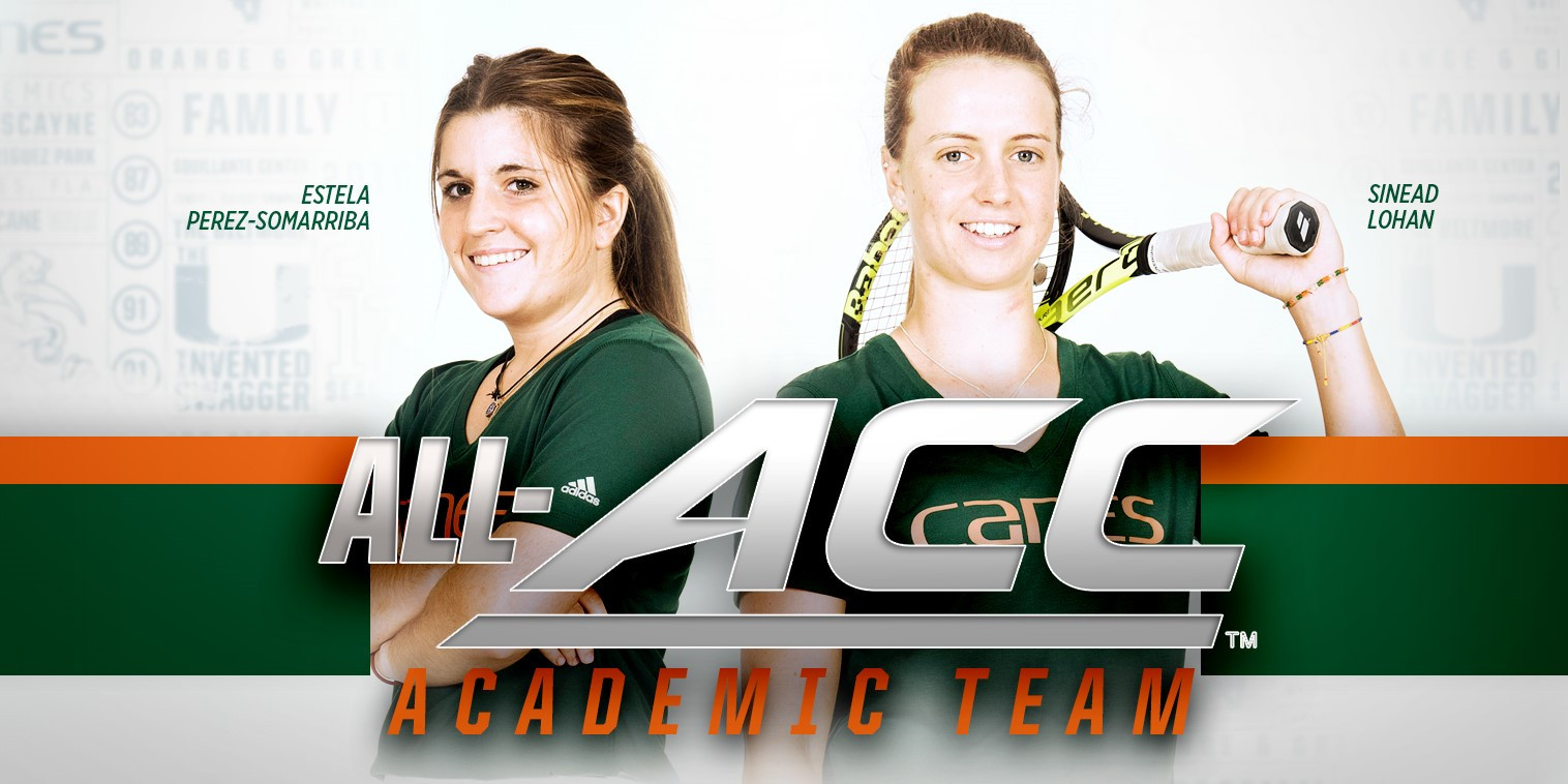 Perez-Somarriba, Lohan on All-ACC Academic Team